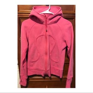 Pink lululemon hoodie